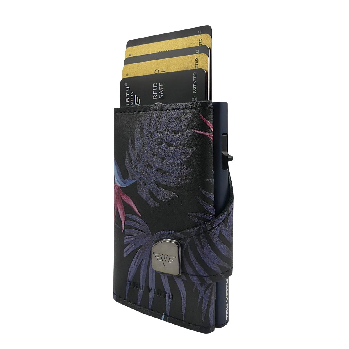 TRU VIRTU Click n Slide Wallet - Fern